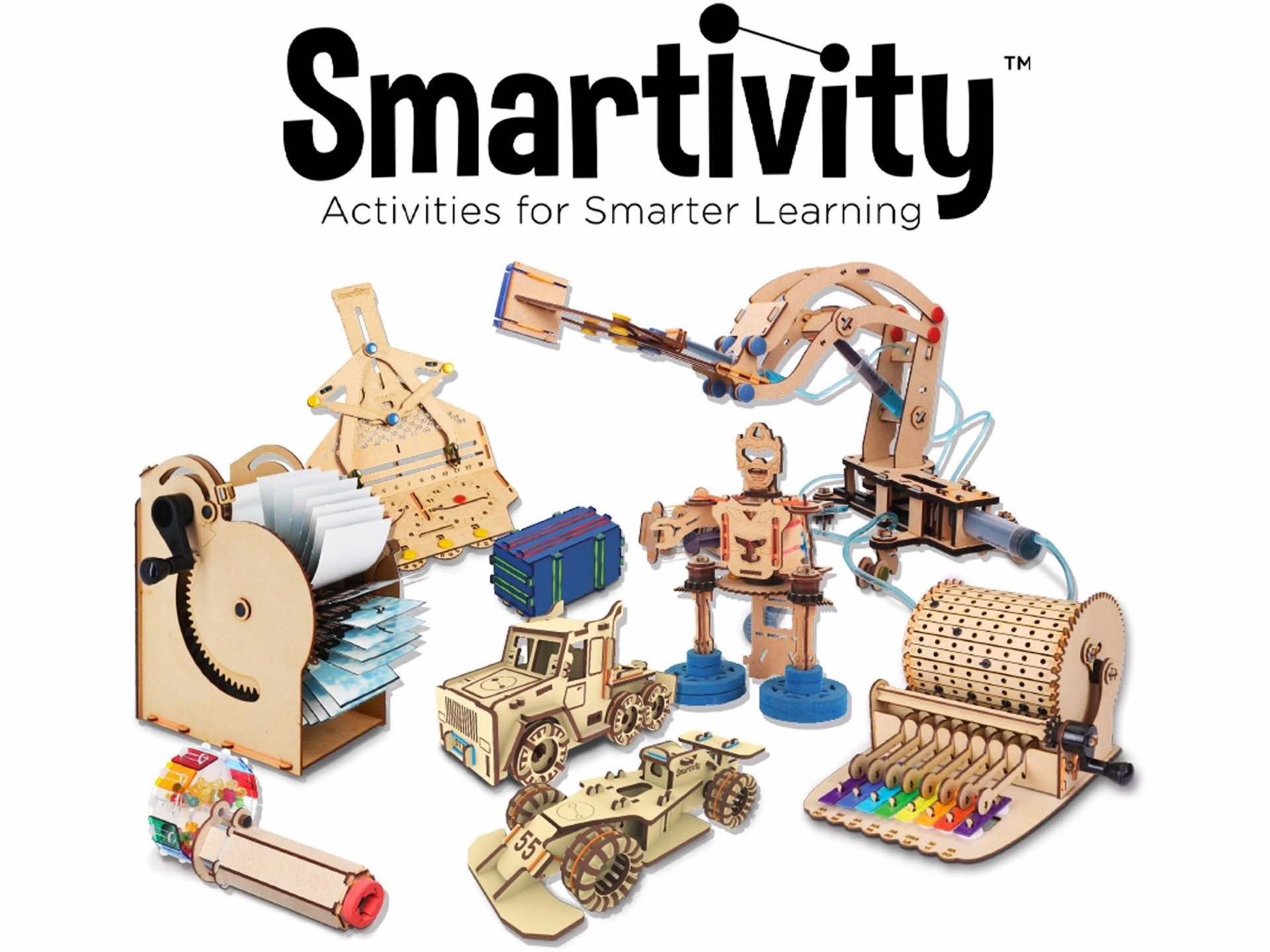 SMARTIVITY scientific activity kits. (Prices vary)