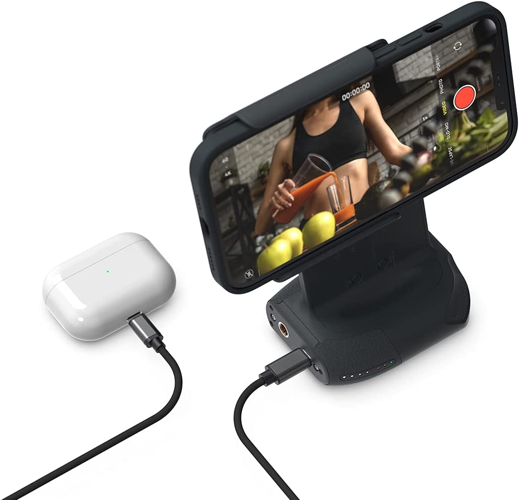 ShiftCam “ProGrip” DSLR-Style iPhone Shutter Grip + Wireless Power Bank —  Tools and Toys