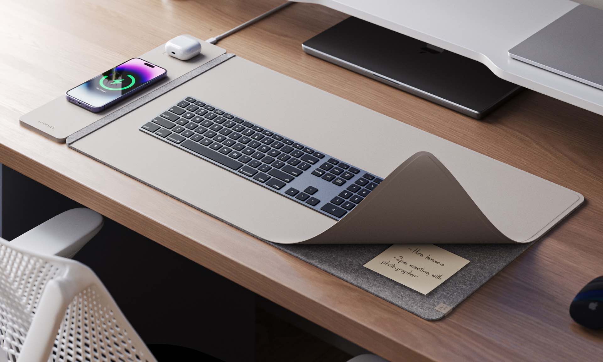 Journey “ALTI” Wireless Charging Desk Mat — Tools and Toys