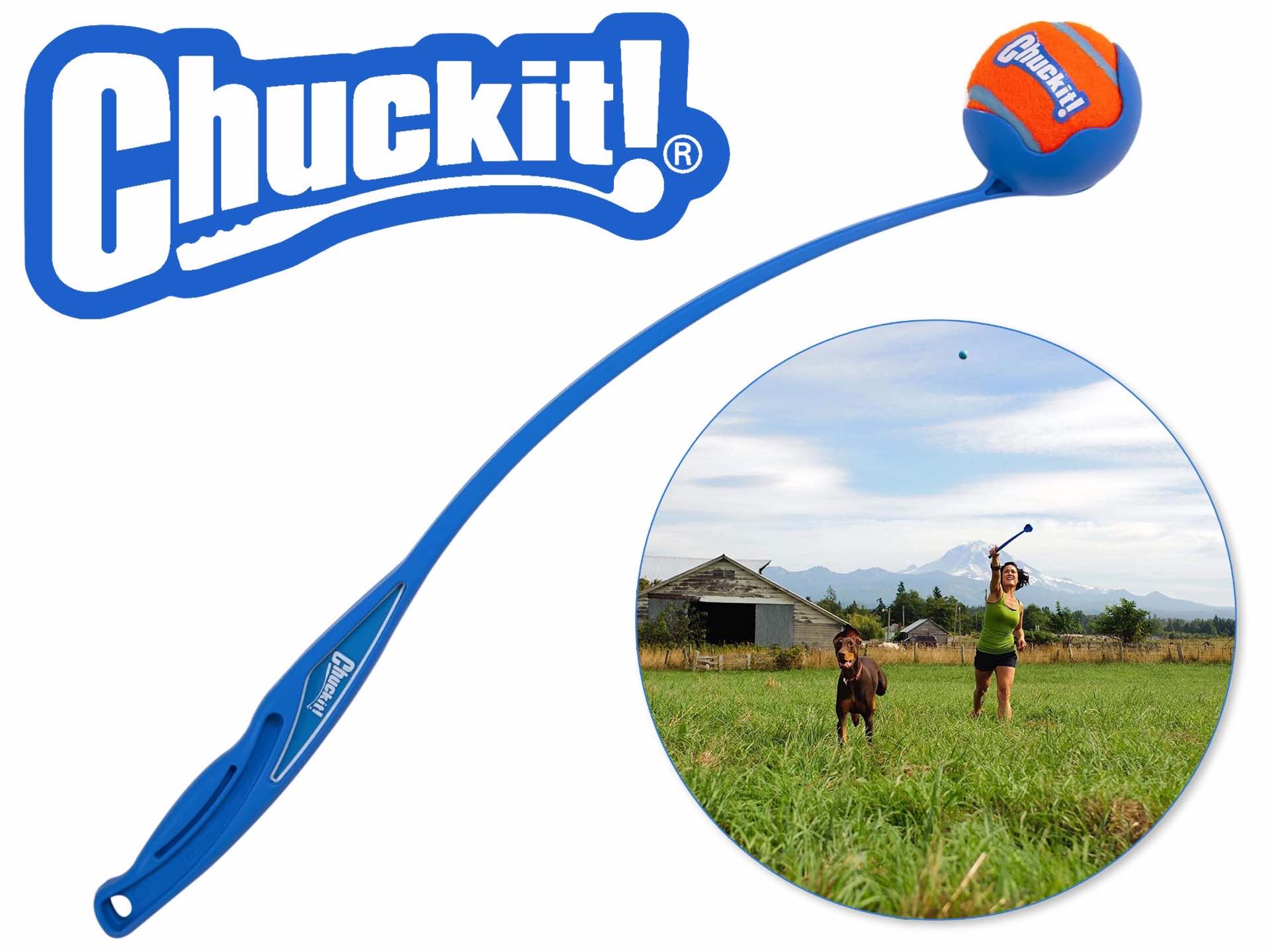 Chuckit sport outlet ball launcher