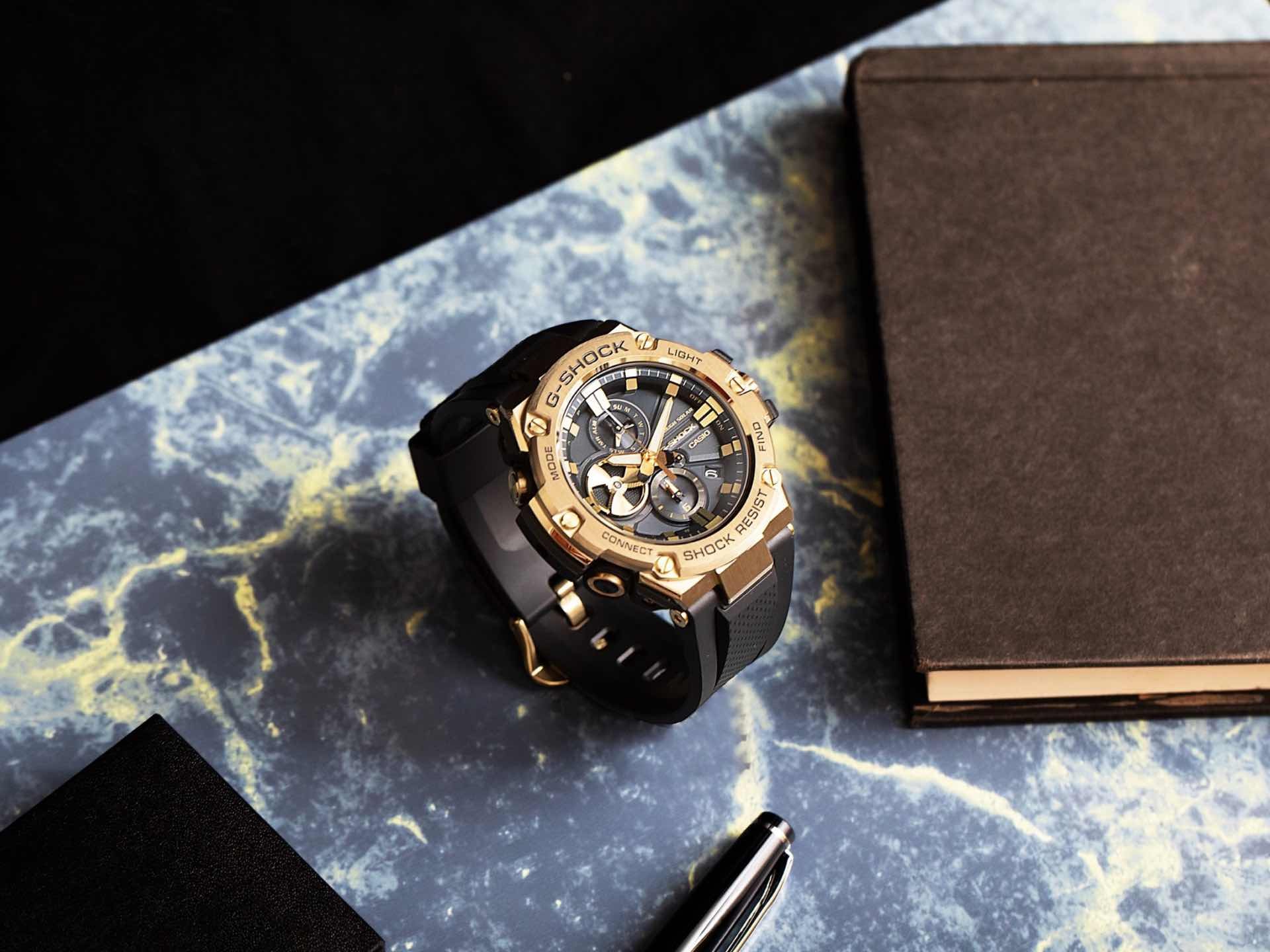 Casio G-SHOCK Black x Gold G-STEEL Watch Series — Tools and Toys