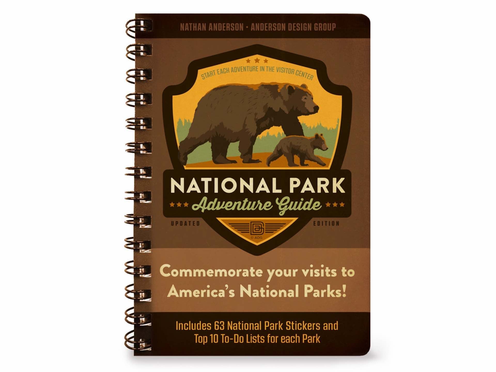 Anderson Design Group National Park Adventure Guide Book (2022 Edition)