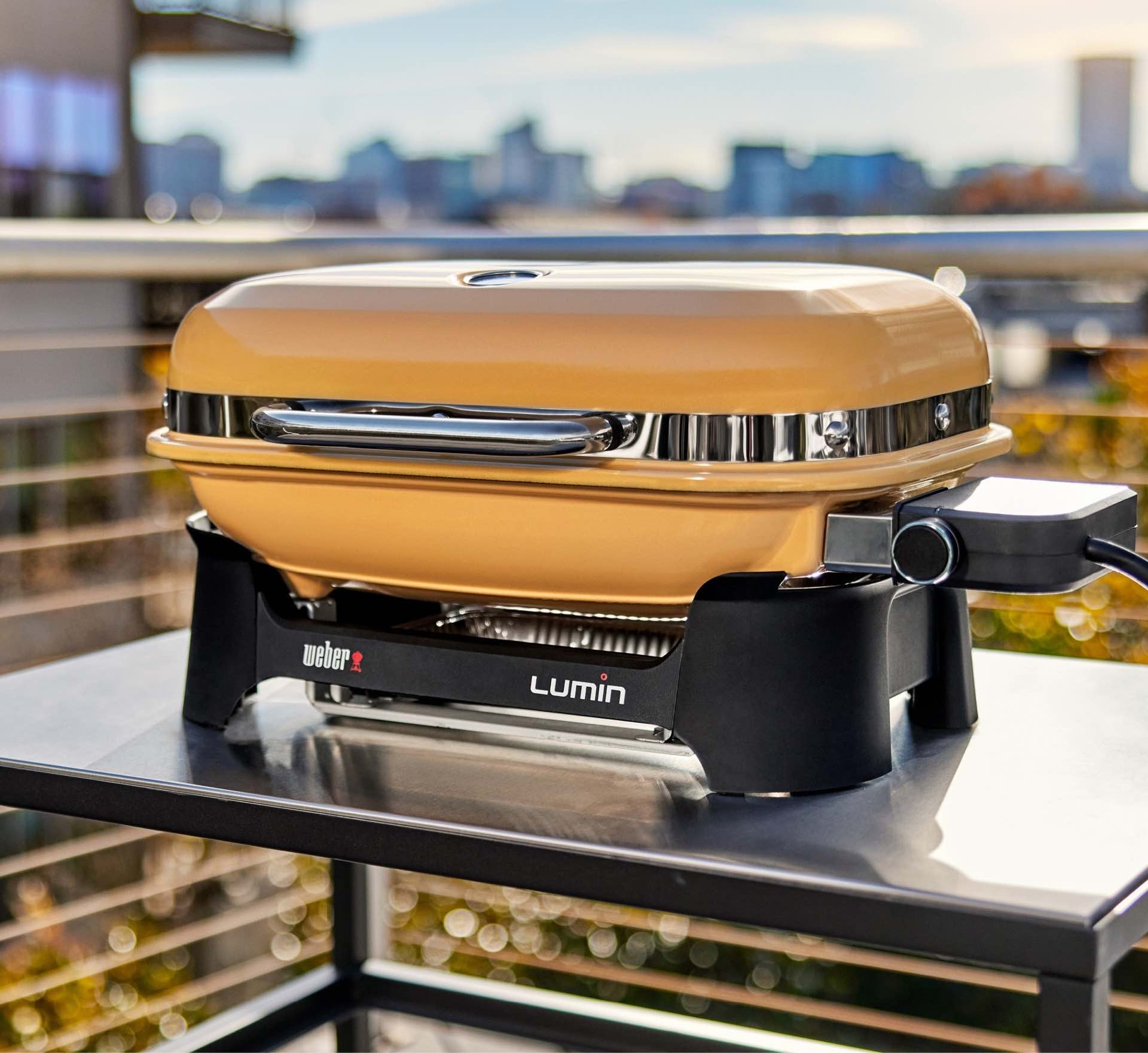 Stand with Side Table For Lumin Electric Grill