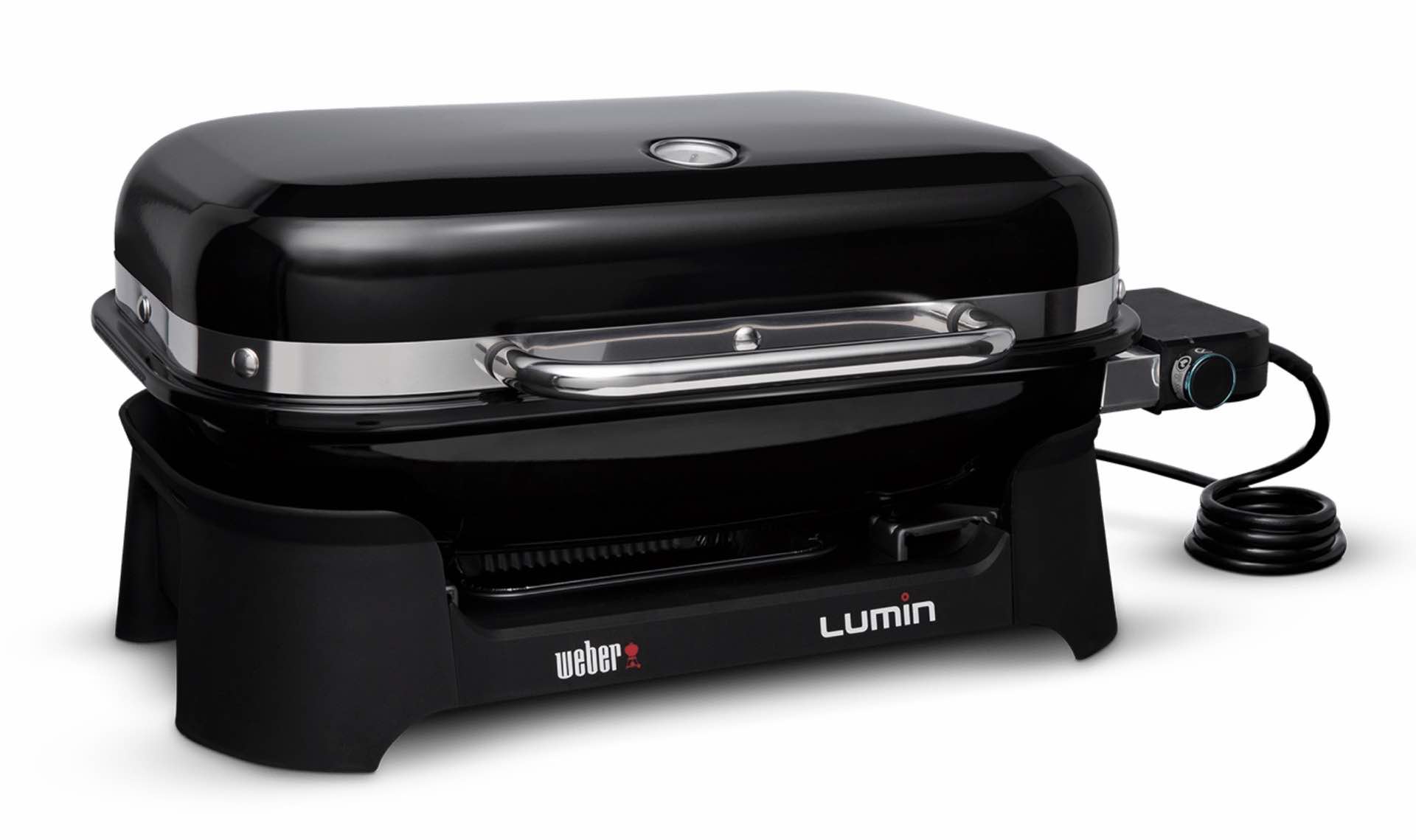 Weber Lumin Compact Electric Grill Green