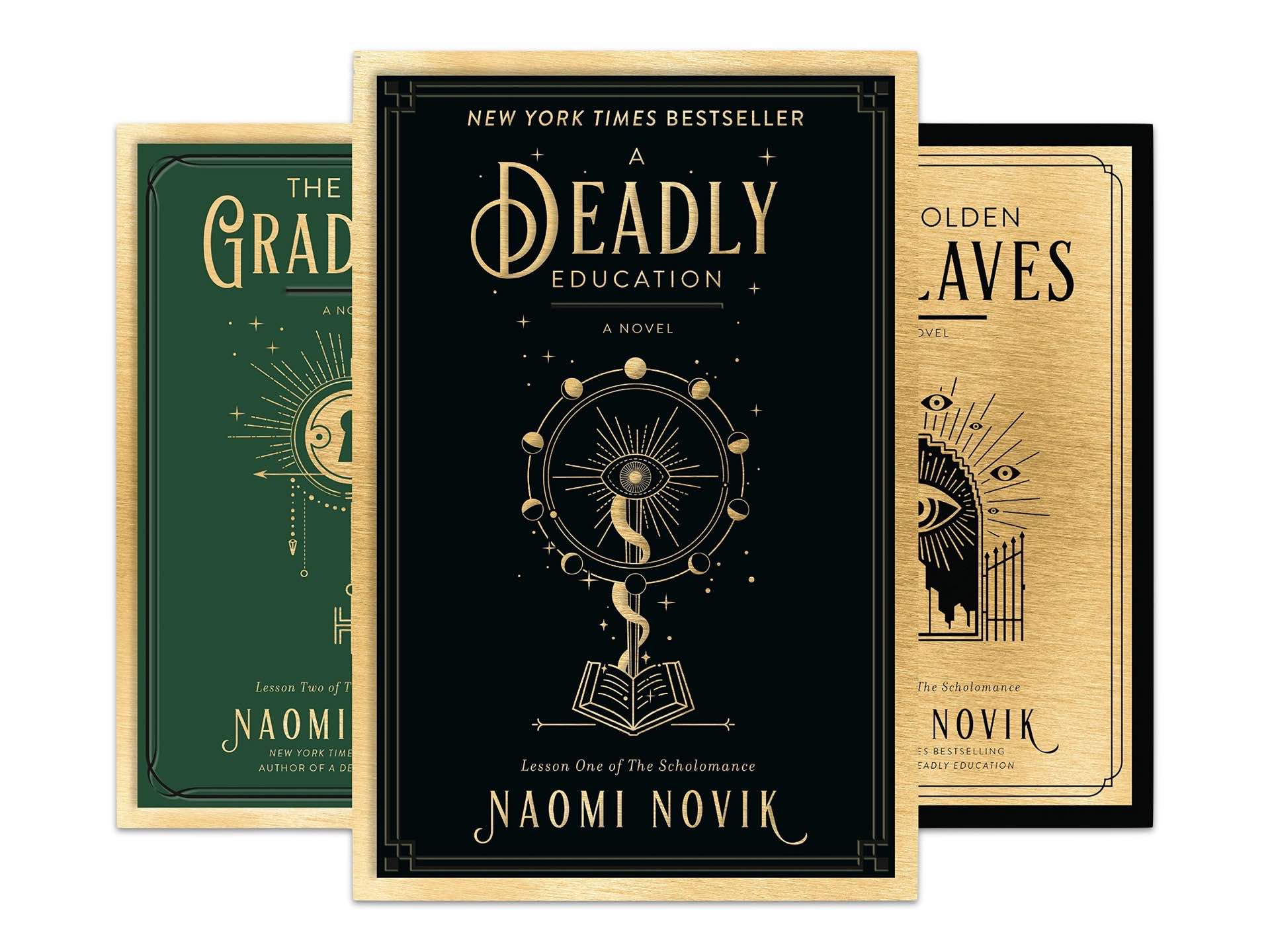 The Scholomance' Book Trilogy by Naomi Novik — Tools and Toys