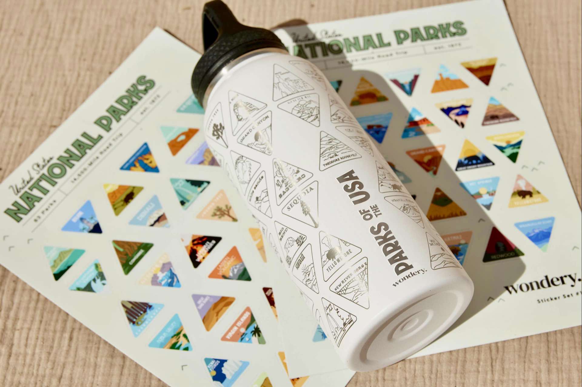 The Original National Parks of the USA Bucketlist Travel Bottle