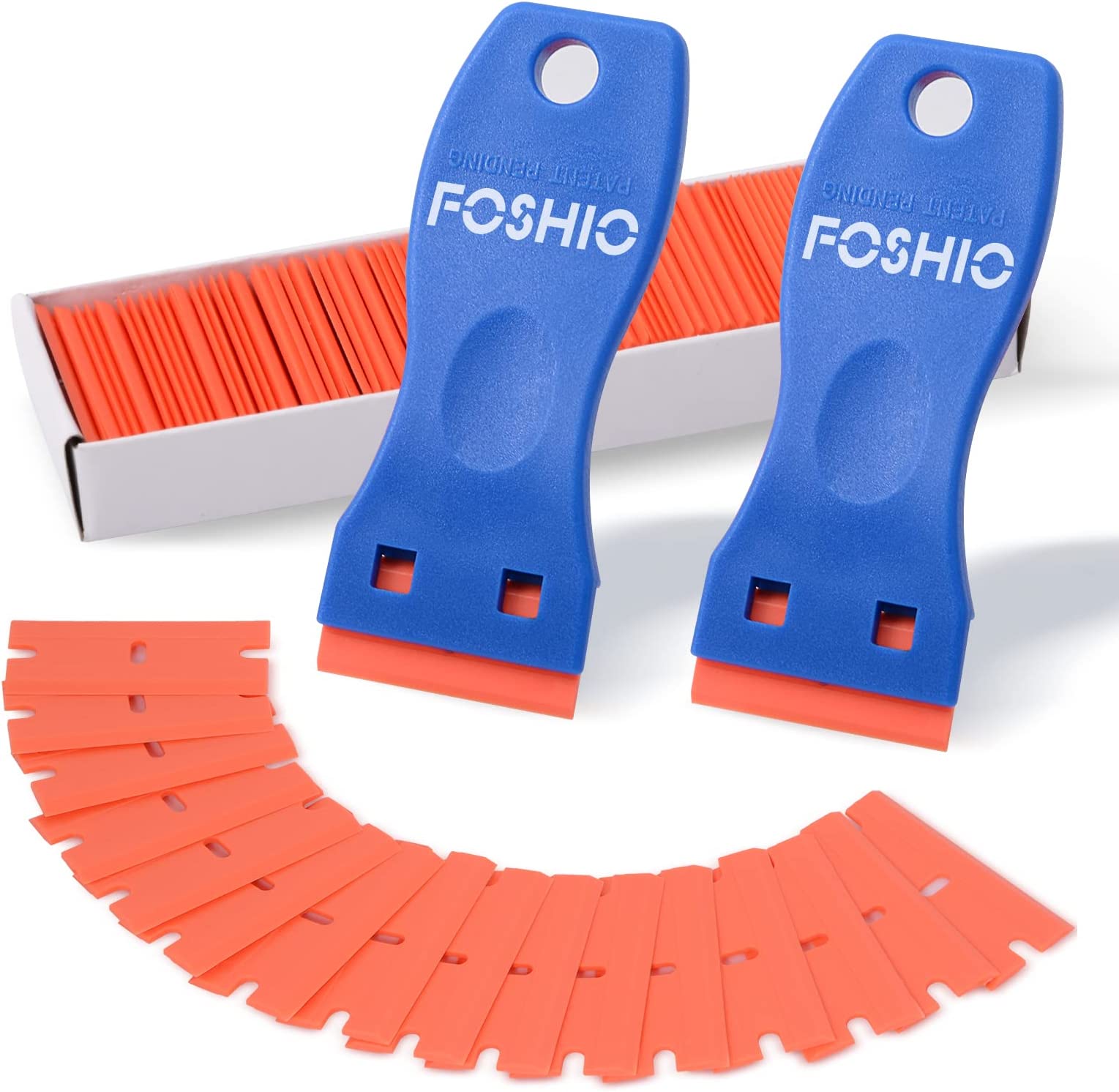 foshio-plastic-razor-blade-scraper-plus-extra-blades