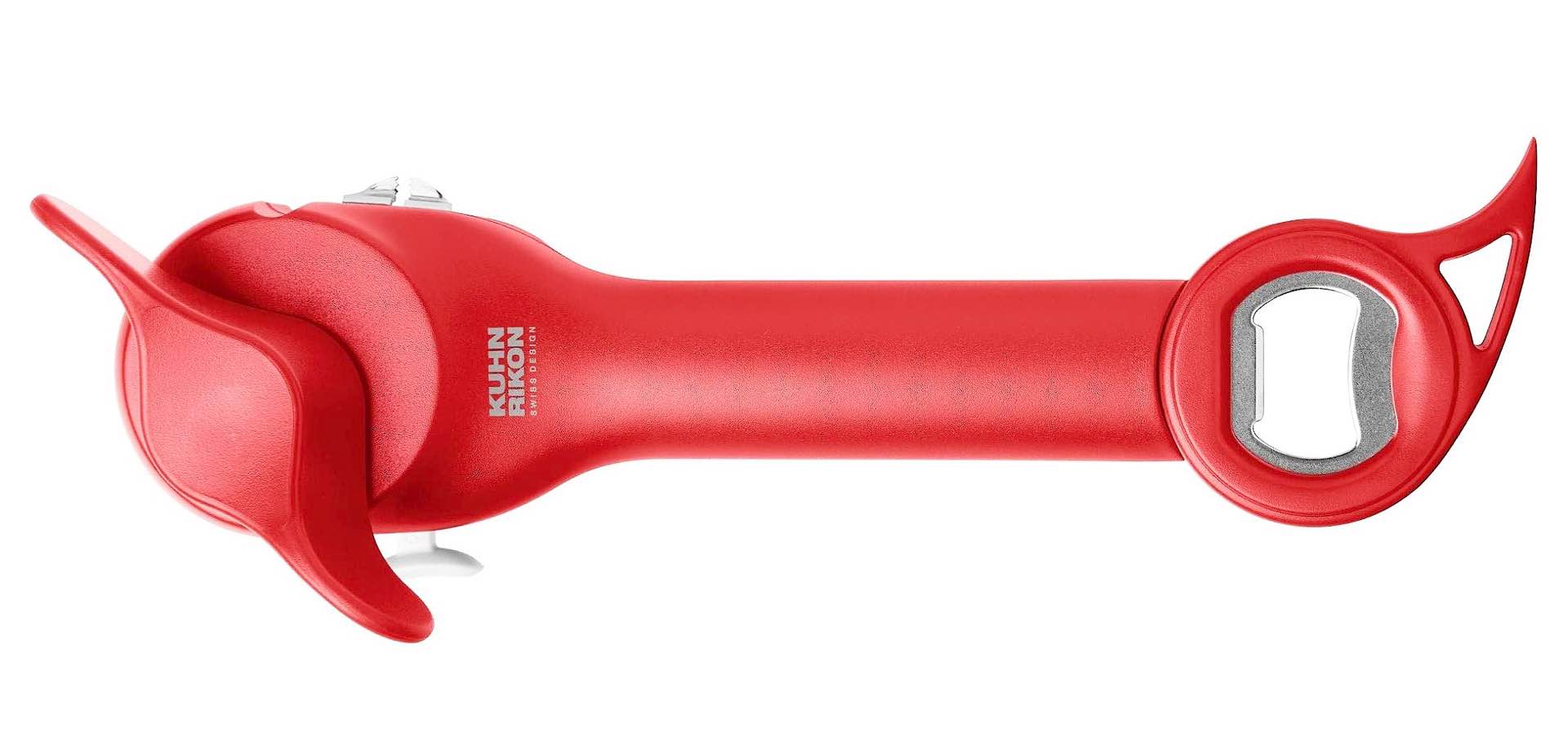 Kuhn Rikon Compact Jar Opener red color