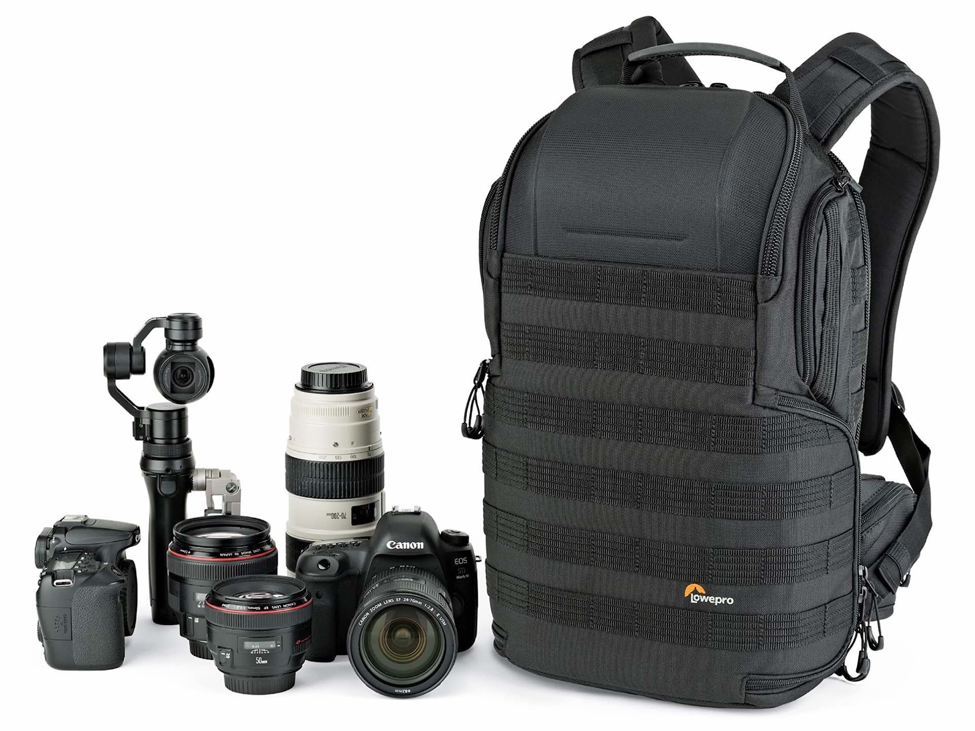 Lowepro ProTactic AW II Zaino Modulare Per Fotocamera – Tessuto Riciclato, Impermeabile E Laptop 15"