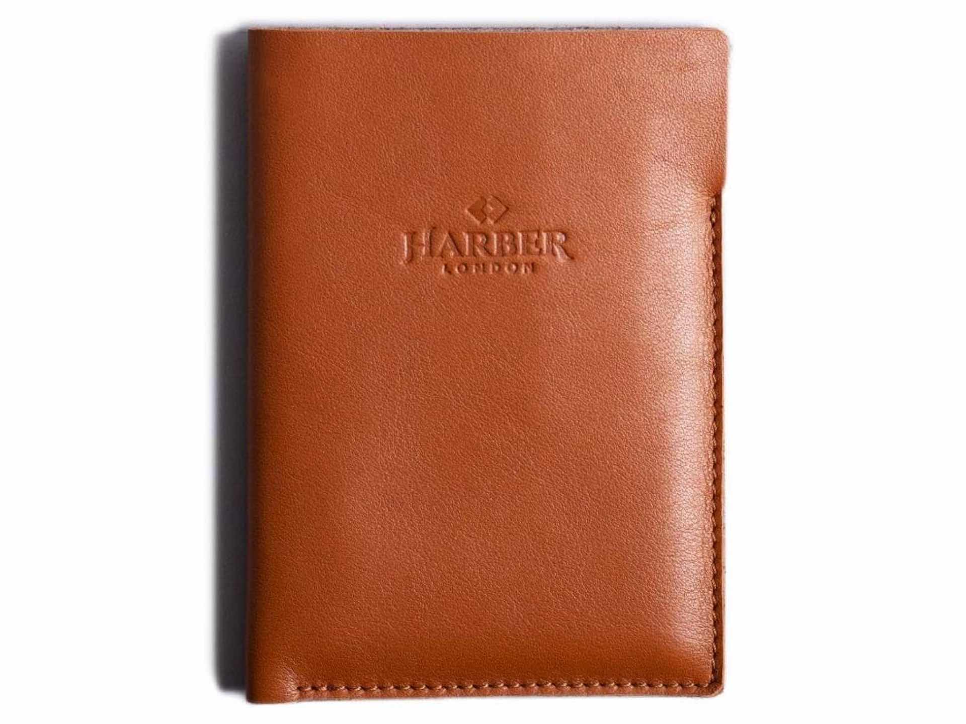 Slim Leather Passport Wallet