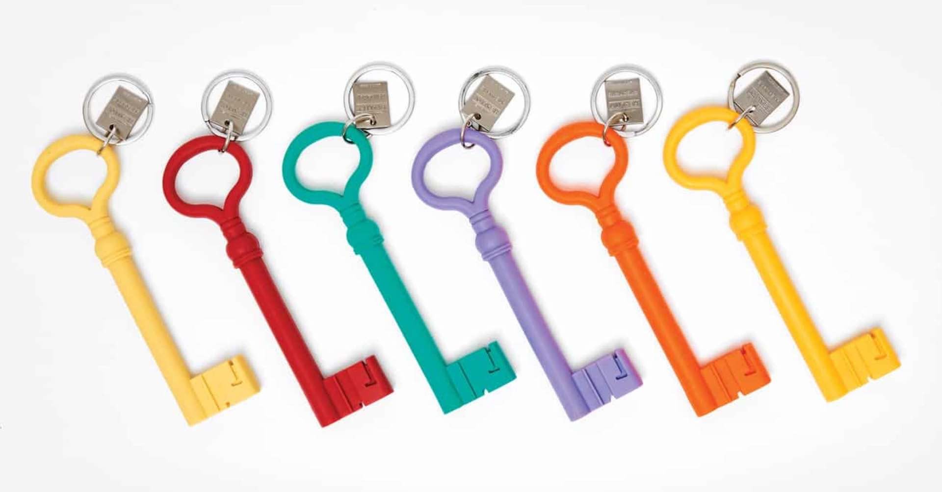 areaware-reality-key-silicone-keychain-colors