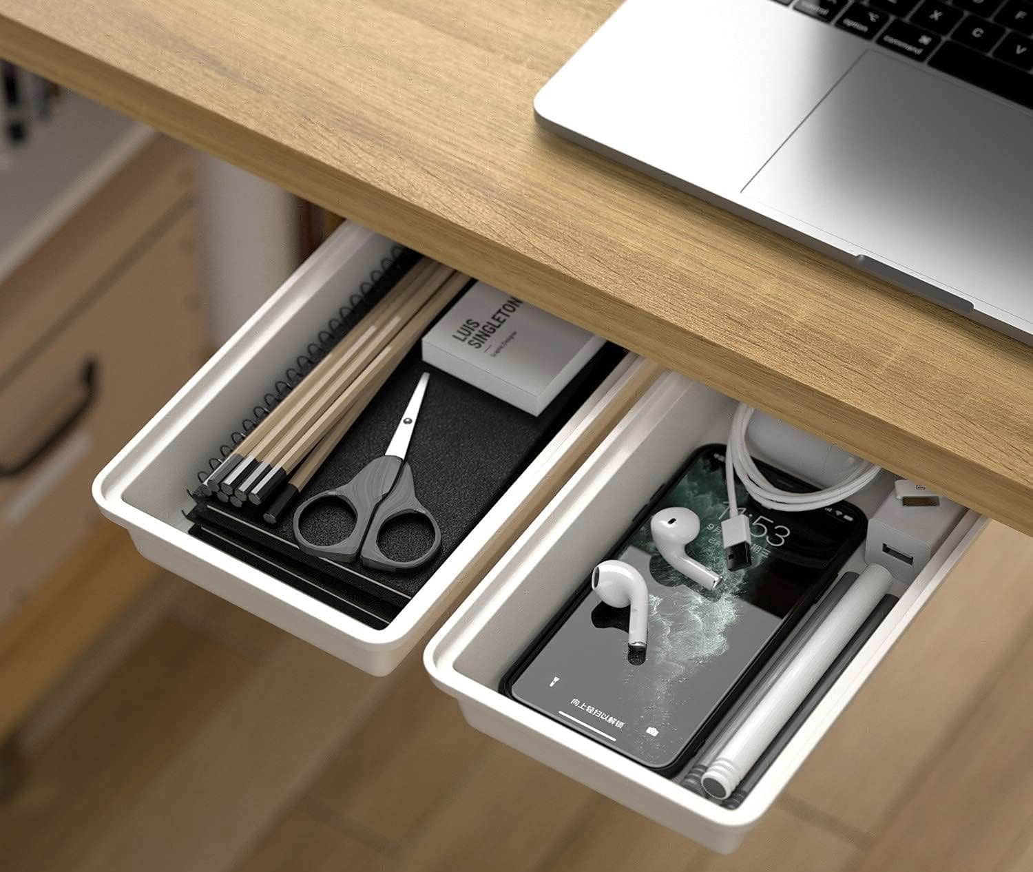 self-adhesive-under-desk-drawers
