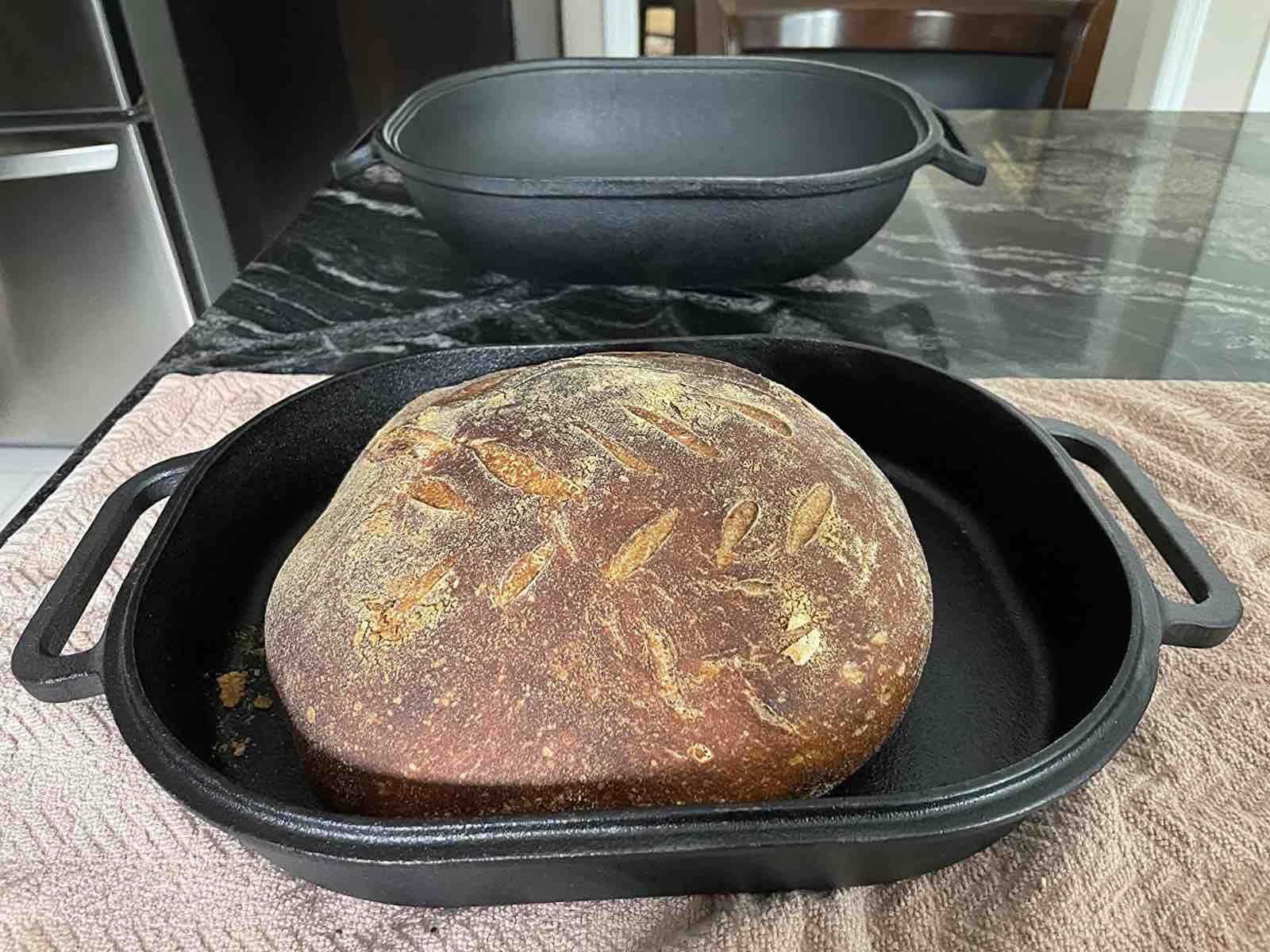 Challenger Cast Iron Bread Pan - Natasha's Baking