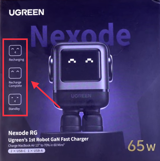 UGREEN Nexode Chargeur 30W USB C avec GaN Tech C…