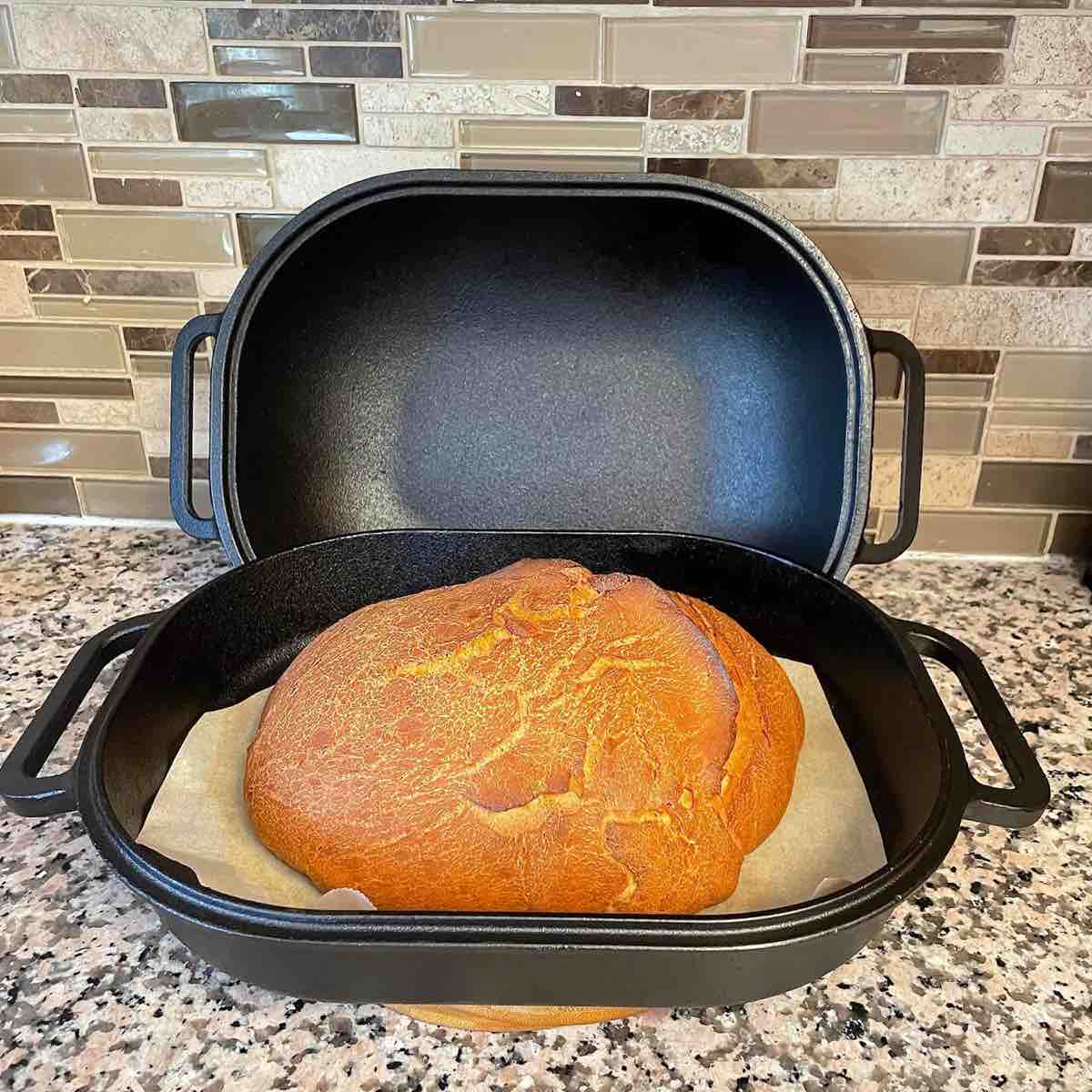 Challenger Cast Iron Bread Pan - Natasha's Baking