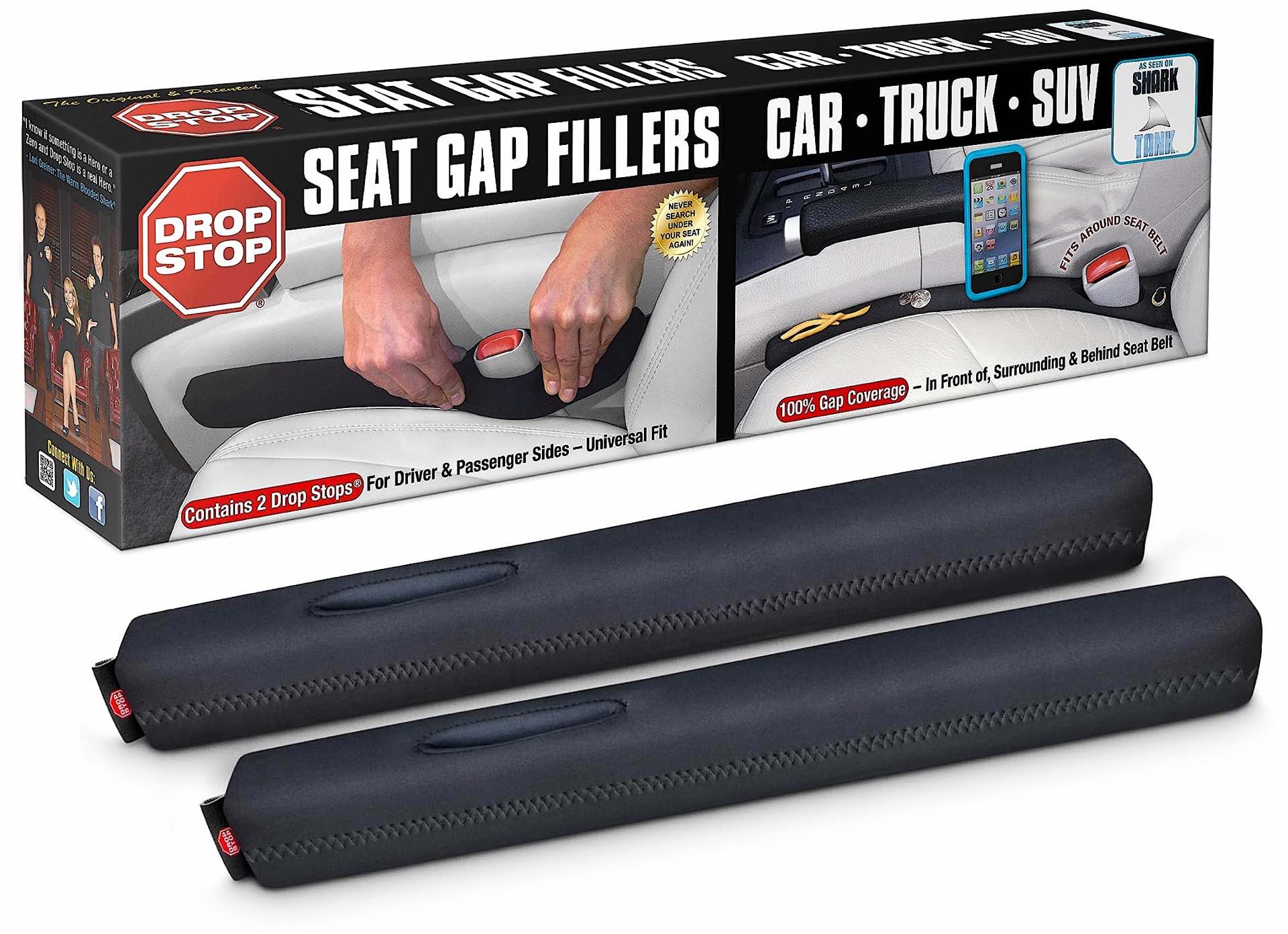 Drop Stop” Car Seat Gap Filler — Tools and Toys