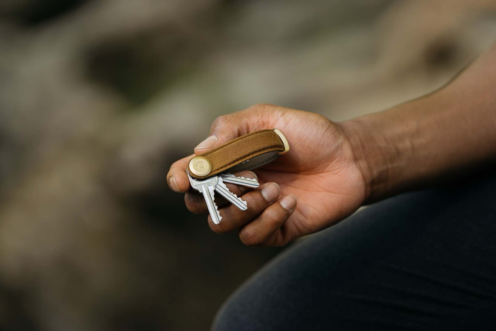 Orbitkey Waxed Canvas Key Organizer — Tools and Toys