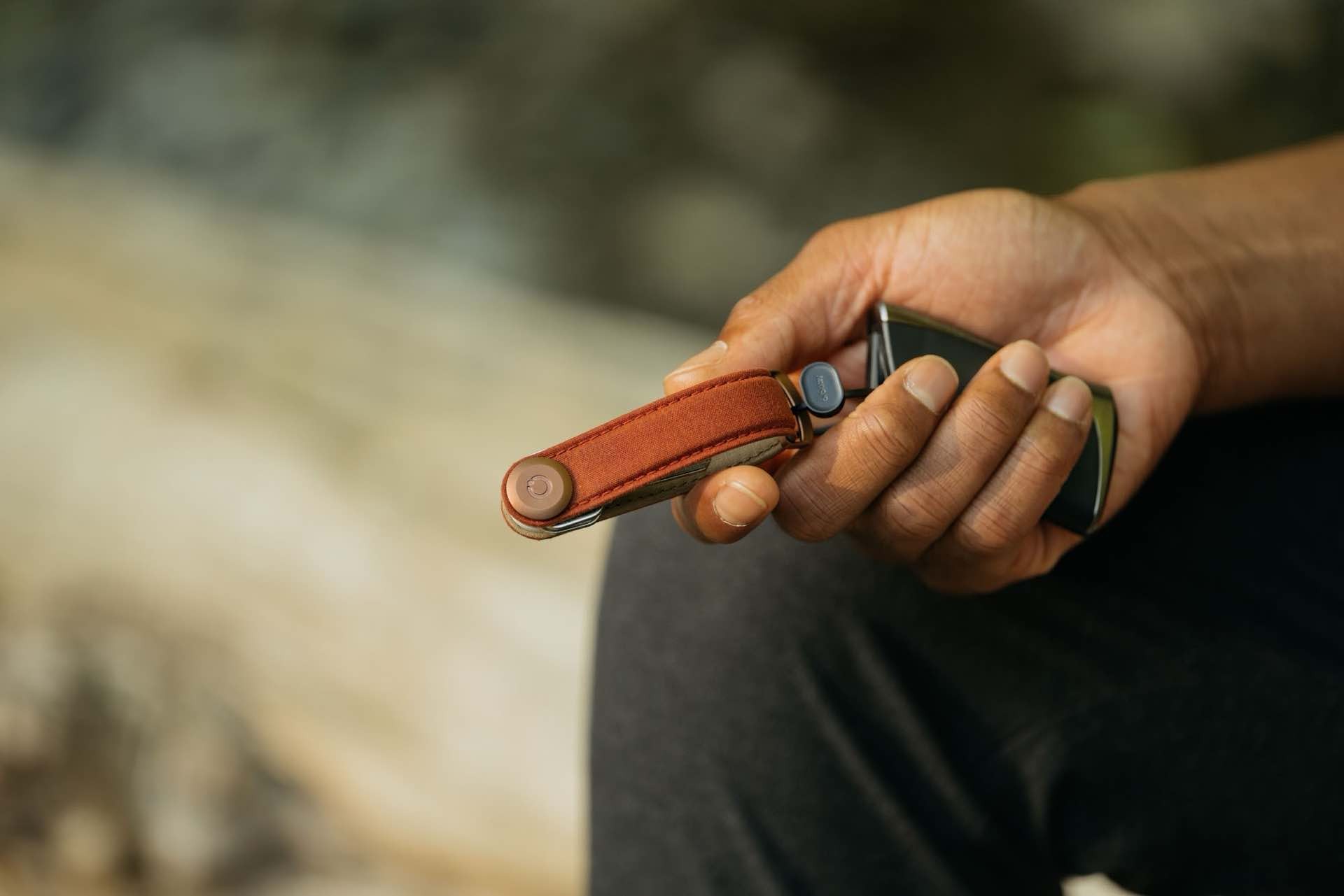 Orbitkey Waxed Canvas Key Organiser