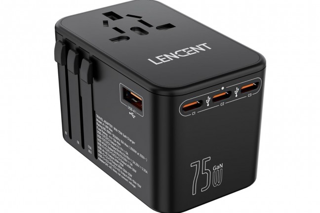 lencent-75w-gan-iii-universal-travel-adapter