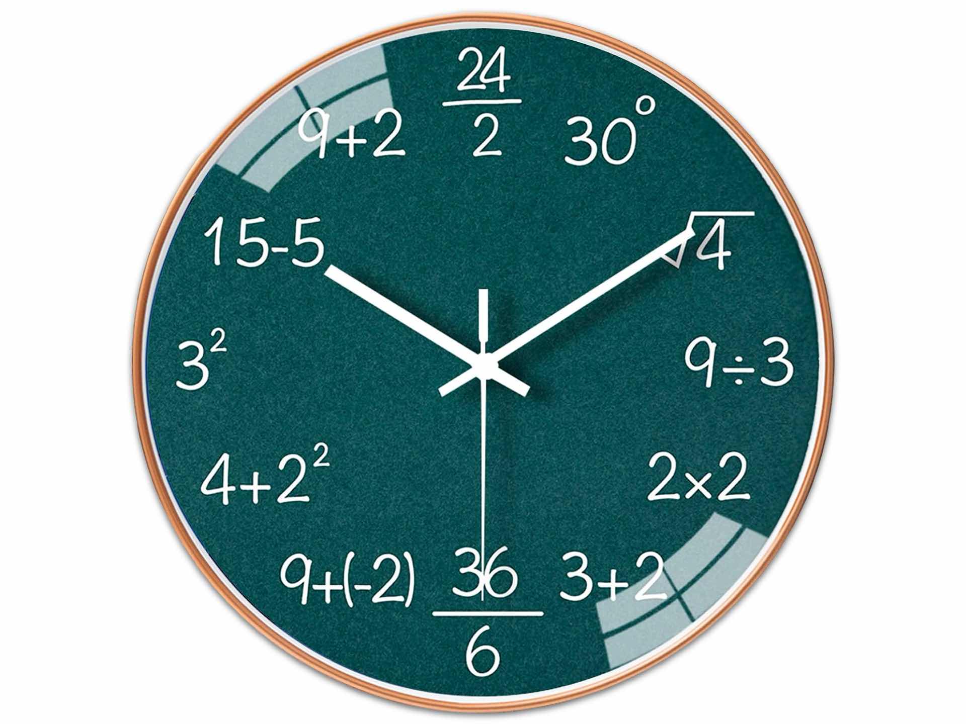 math-wall-clock