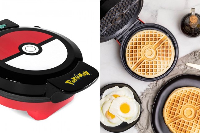 uncanny-brands-pokemon-poke-ball-waffle-maker