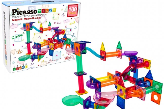 picassotiles-magnetic-tile-marble-run-sets