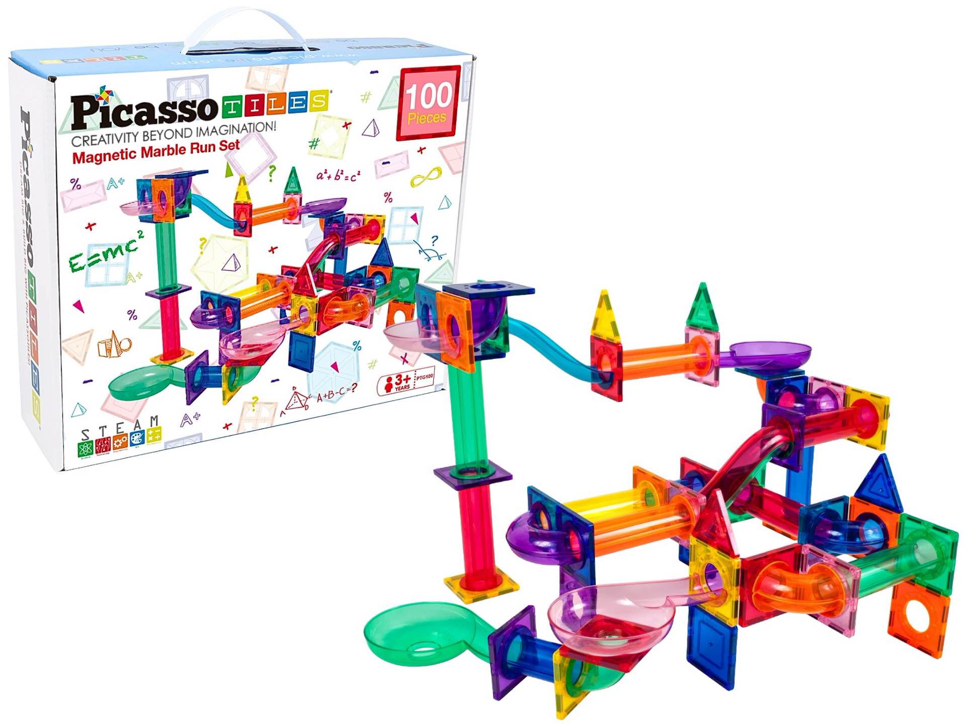 picassotiles-magnetic-tile-marble-run-sets